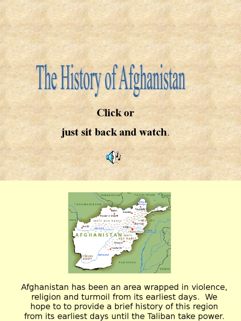 History of Afghanistan PDF Taliban Afghanistan