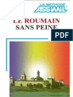 Roumain Sans Peine