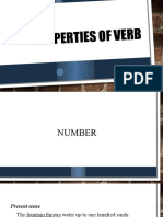 Properties of Verb