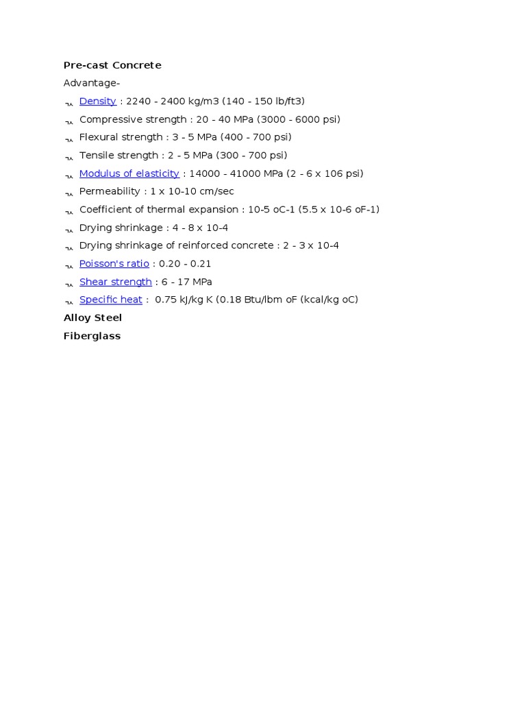 Precast Concrete Spec | PDF