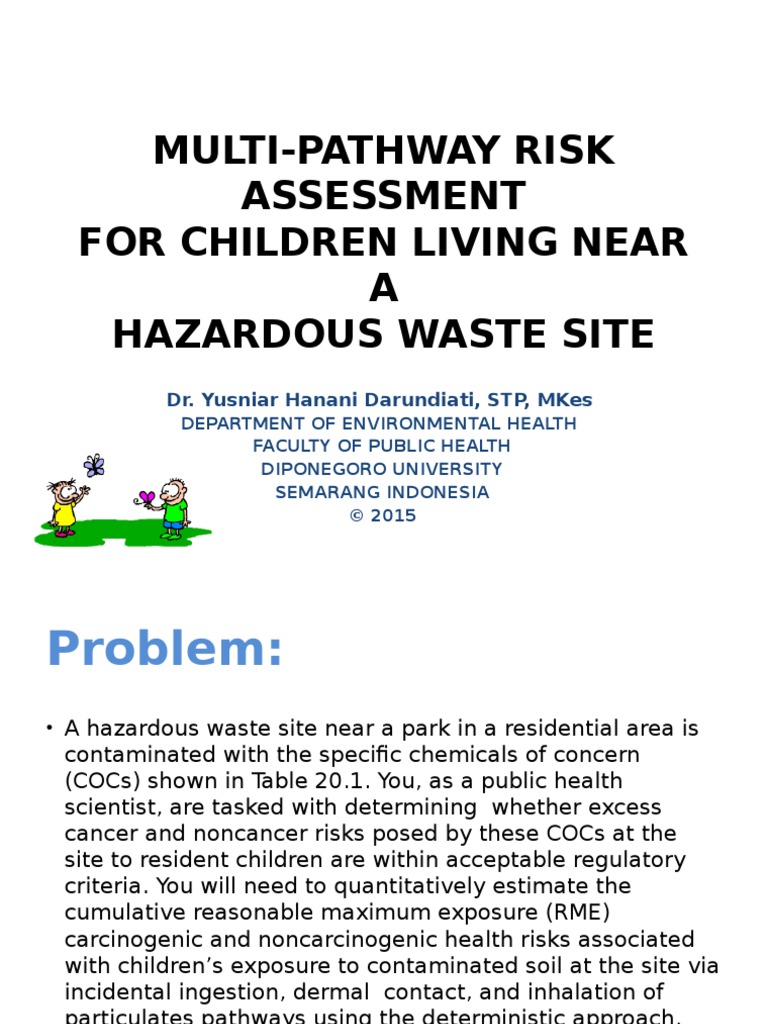 Multi-Pathway Risk Assessment | PDF