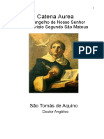 Catena Aurea de S Tomas de Aquino Evangelho S Mateus Cap 1 1 Cap 2 9 PDF