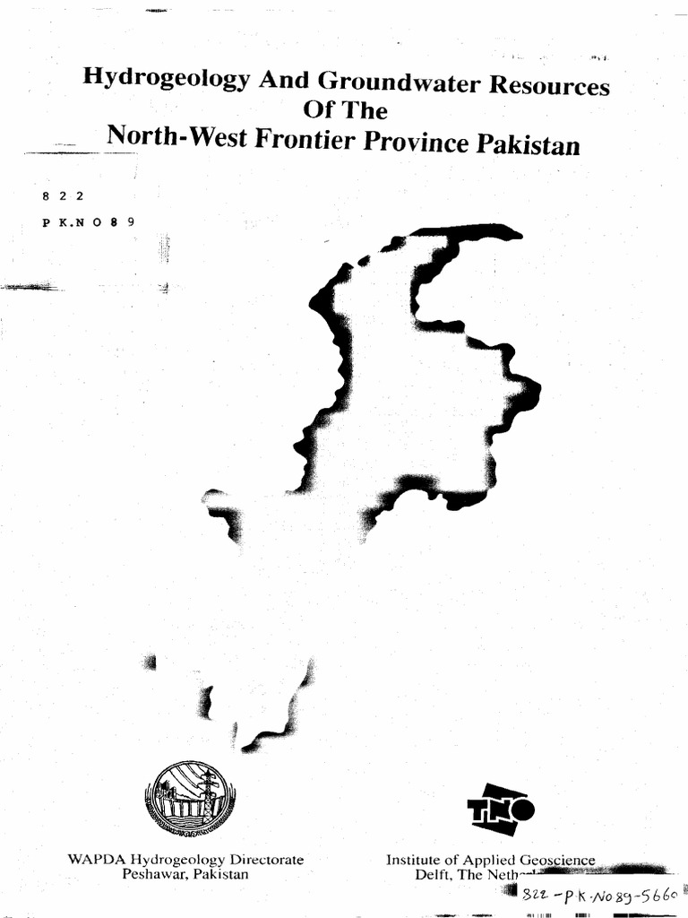 Hydrogeology of NWFP, Pakistan | PDF | Science & Mathematics