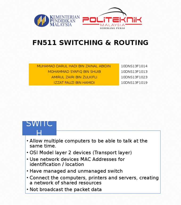 Understanding Switching & Routing Basics | PDF | Technology & Engineering