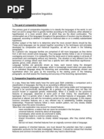 Download Synopsis of Comparative Linguistics by Arnaud Fournet SN34156784 doc pdf