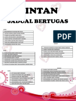 Jadual Bertugas Kelas