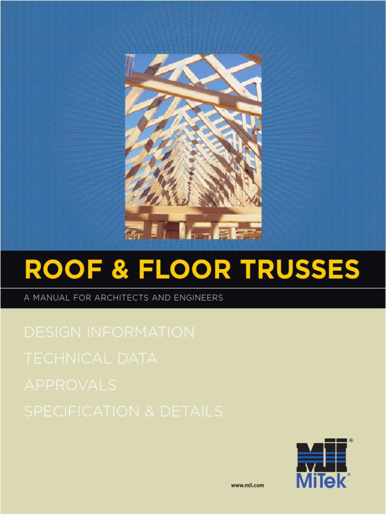 Roof Truss Facts Pdf Trelica Enquadramento Construcao
