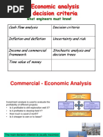 Economic Analysis of Field Development