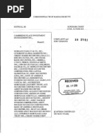 Download Cambridge Place Investments v JPMorgan Chase Credit Suisse Bank of America Barclays Citigroup Country Wide Deutsche Bank Goldman Sachs Merrill Lynch Morgan Stanley UBS Et Al by Foreclosure Fraud SN34157858 doc pdf