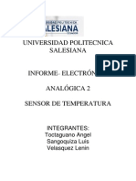 Sensor de Temperatura