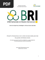 Projeto Pedagogico Relacoes Internacionais Bri