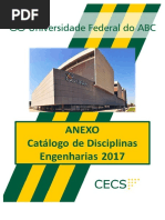 Catalogo de Disciplinas de Engenharia