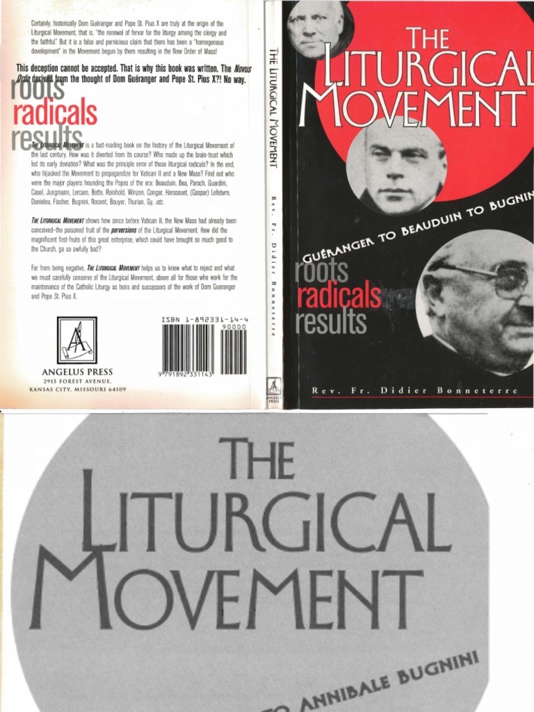 The Liturgical Movement PDF Catholic Church Liturgy