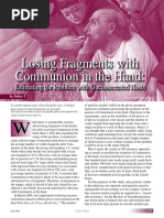 Losing Fragments With Communion in The Hand