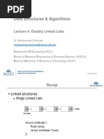 Doubly Linked Lists