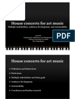 House Concerts For Art Music PDF of Presentation by Anne Ku