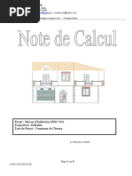 Un Exemple de Note Calcul (Robot)