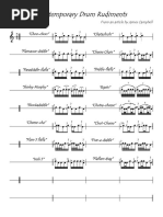 Contemporary Rudiments