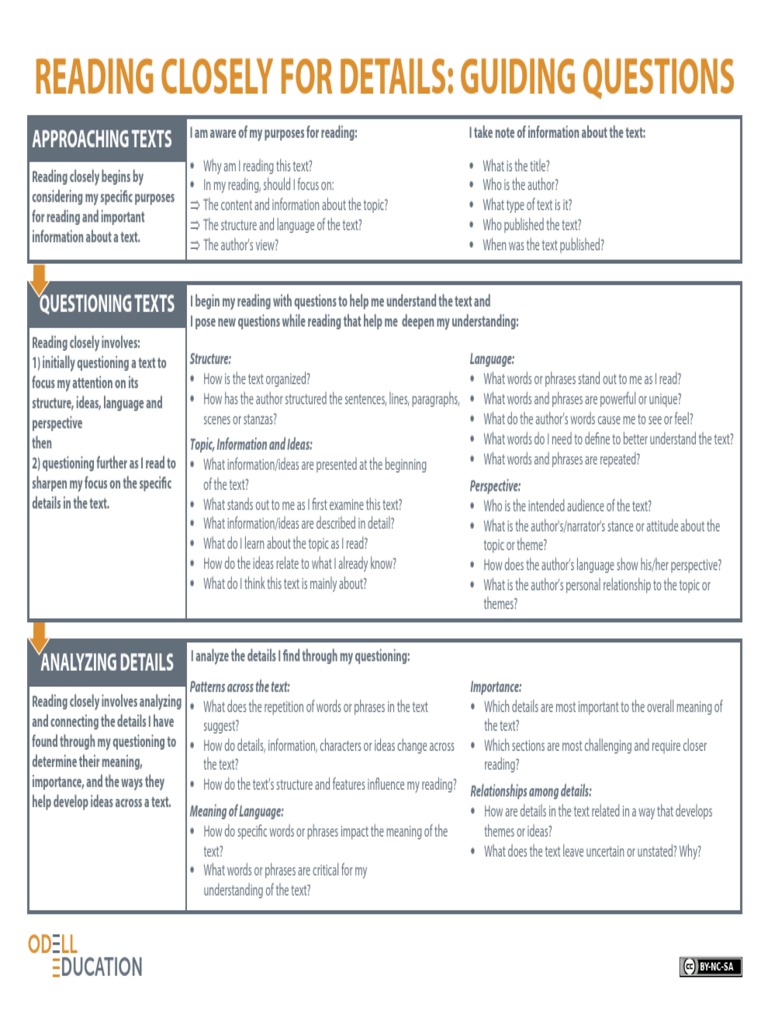 Analyzing Text Details and Structure | PDF | Reading (Process) | Phrase