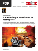 Raul Montenegro - A Violência Que Amedronta as Metrópoles - IsTOÉ Independente