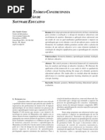 Referencial teórico construtivista para Avaliação de Software Educativo