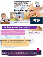 Antibioticoterapia pediatría