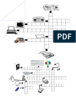 Ficha Crucigramas de Tecnologia