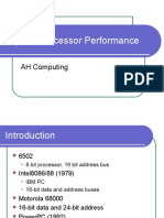 Topic 4 Processor Performance