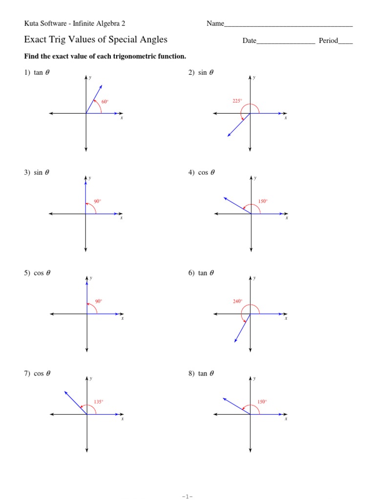 exact-trig-values-of-special-angles-pdf-pdf