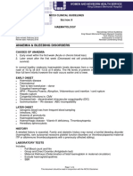 Anaemia Bleeding Disorders