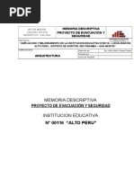 3 Memoria de Seguridad y Evacuacion