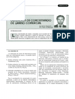 4 - Obtencion de Concentrado de Uranio Comercial - Patricio Navarro d