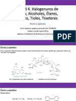 Unidad 4. Parte III (Éteres y Epóxidos)