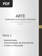 ARTE- Parâmetros Curriculares Nacionais.pptx