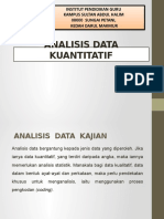 Analisis Data Kuantitatif 