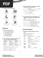 Champions Starter Unit Test 5 A