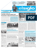 Edición Impresa El Siglo 12-03-2017