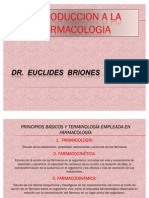 Introduccion a La Farmacologia y Farmacovigilancia