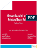 Vibro Acoustic Analysis With Flux and Opti Struct FINAL