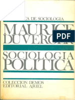 Duverger, Maurice - Sociología Política