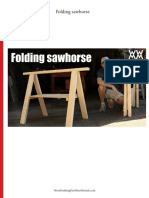 WWMM Folding Sawhorse