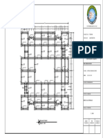 Universidade Da Paz: Rencana Pondasi Skala 1: 300