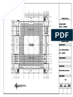 Serambi: Rencana Grid Lt. Dasar Skala 1: 350