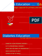 Diabetes Education Magic Capsule