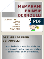 Memahami Prinsip Bernoulli