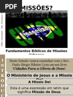 02 - Fundamentos Bíblicos de Missões Urbanas