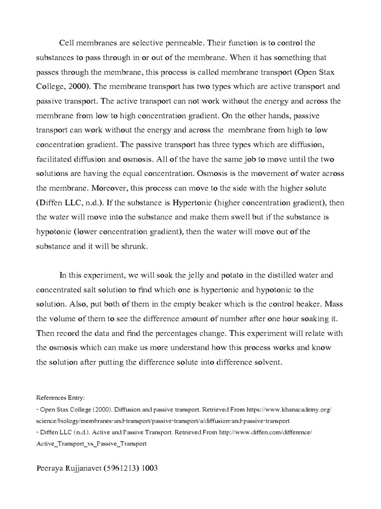 Intro Osmosis Lab PDF