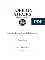 Foreign Affairs 1999