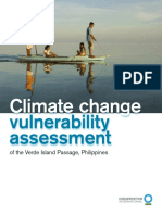 Climate Change Vulnerability Assessment of The Verde Island Passage, Philippines