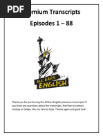 Download All Ears English Premium Transcripts 1 88 by PearlKStates SN341644665 doc pdf